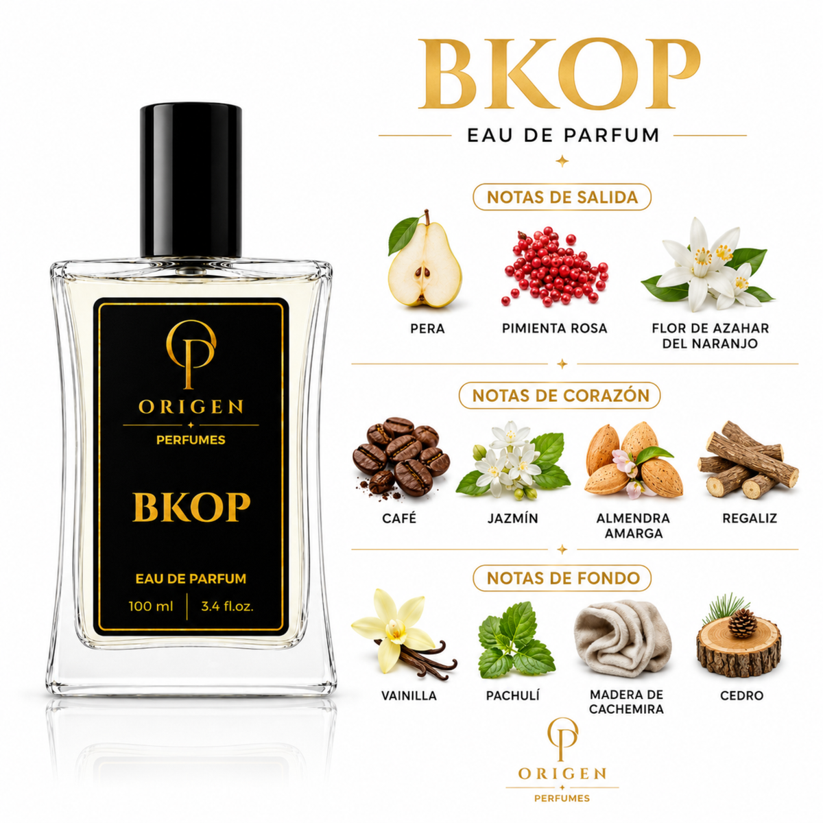 BKOP - Inspirado en Black Opium · YSL