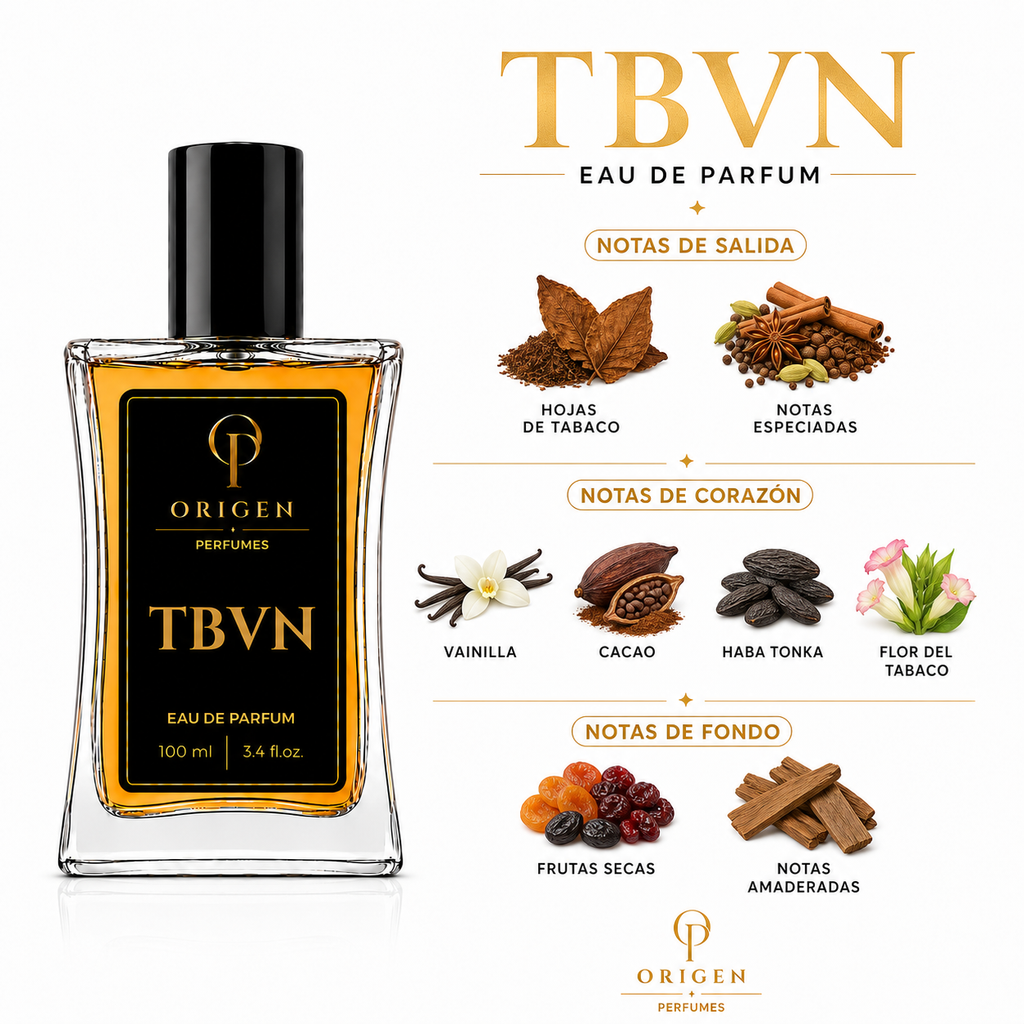 TBVN - Inspirado en Tobacco Vanille · Tom Ford
