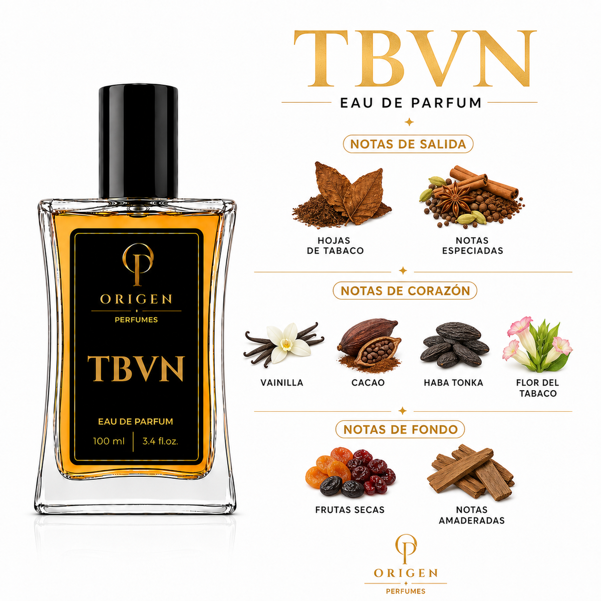 TBVN - Inspirado en Tobacco Vanille · Tom Ford